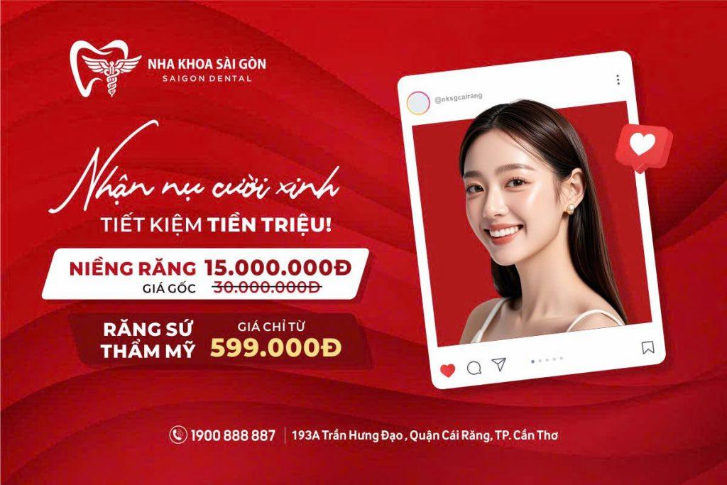 Nhanh Tay Nhận Ưu Đãi Niềng Răng, Làm Răng Sứ Giảm 50%