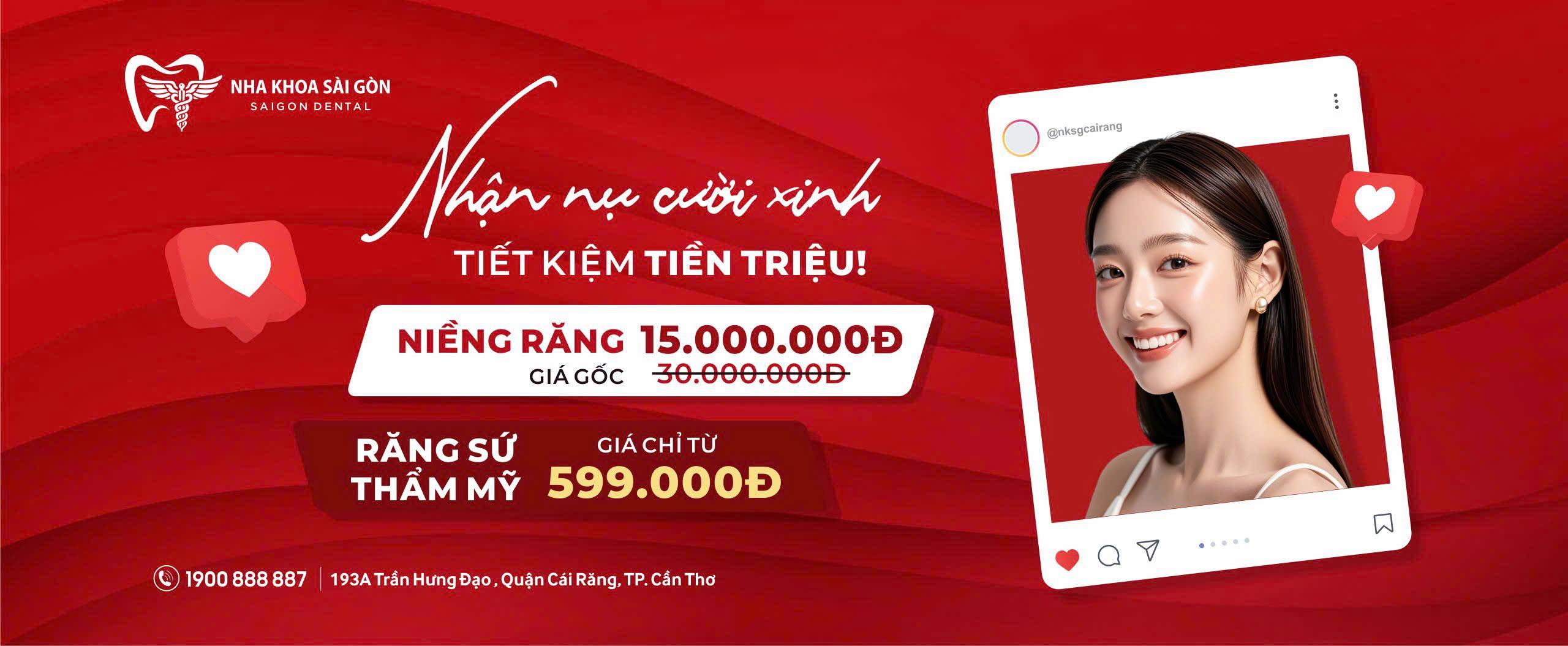 Nhanh Tay Nhận Ưu Đãi Niềng Răng, Làm Răng Sứ Giảm 50%